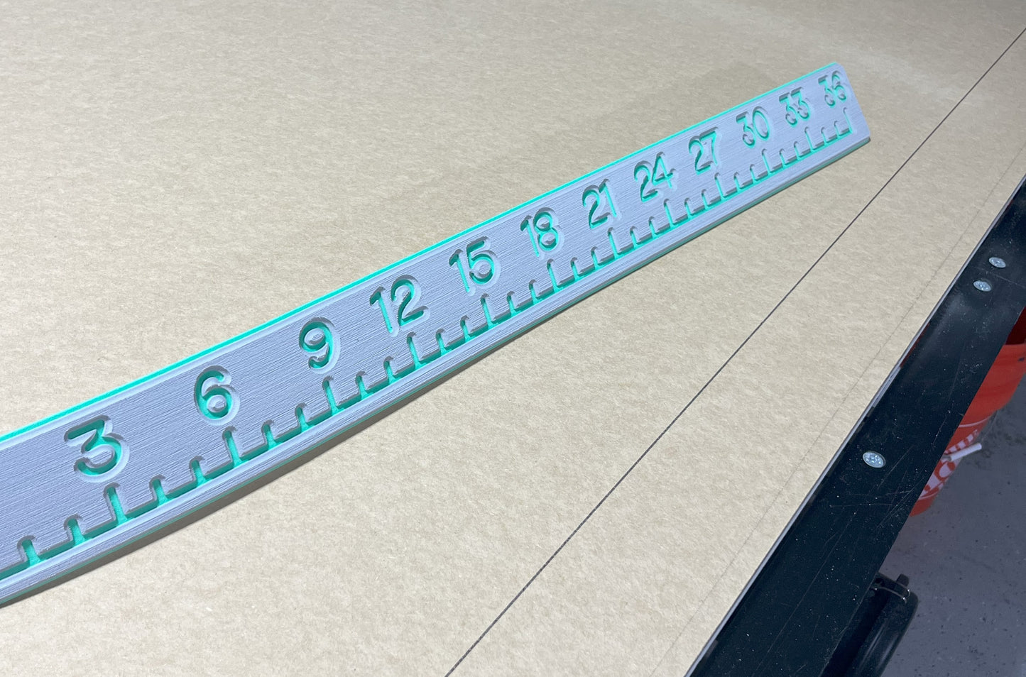 36 inch fish measurement ruler EVA foam for boats and hard sided coolers