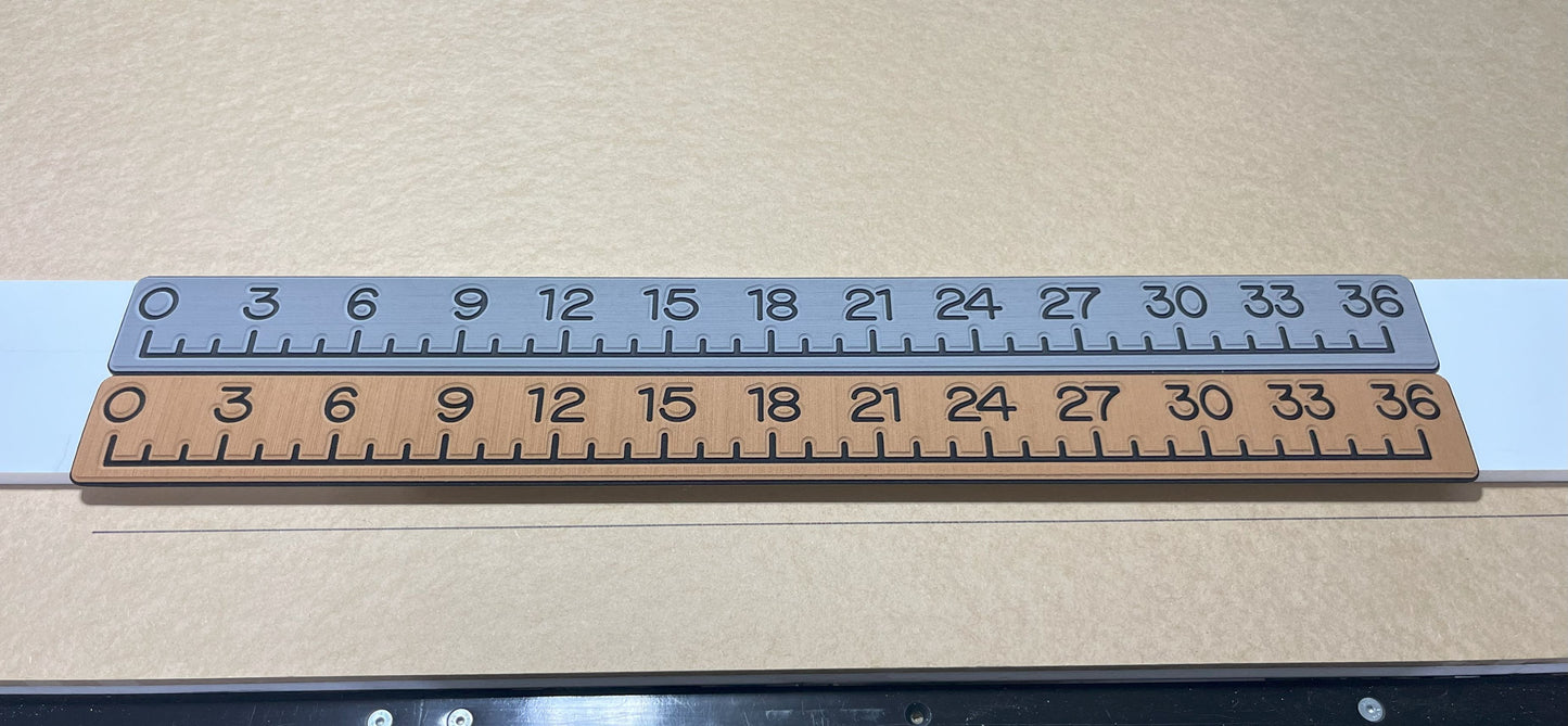 36 inch fish measurement ruler EVA foam for boats and hard sided coolers