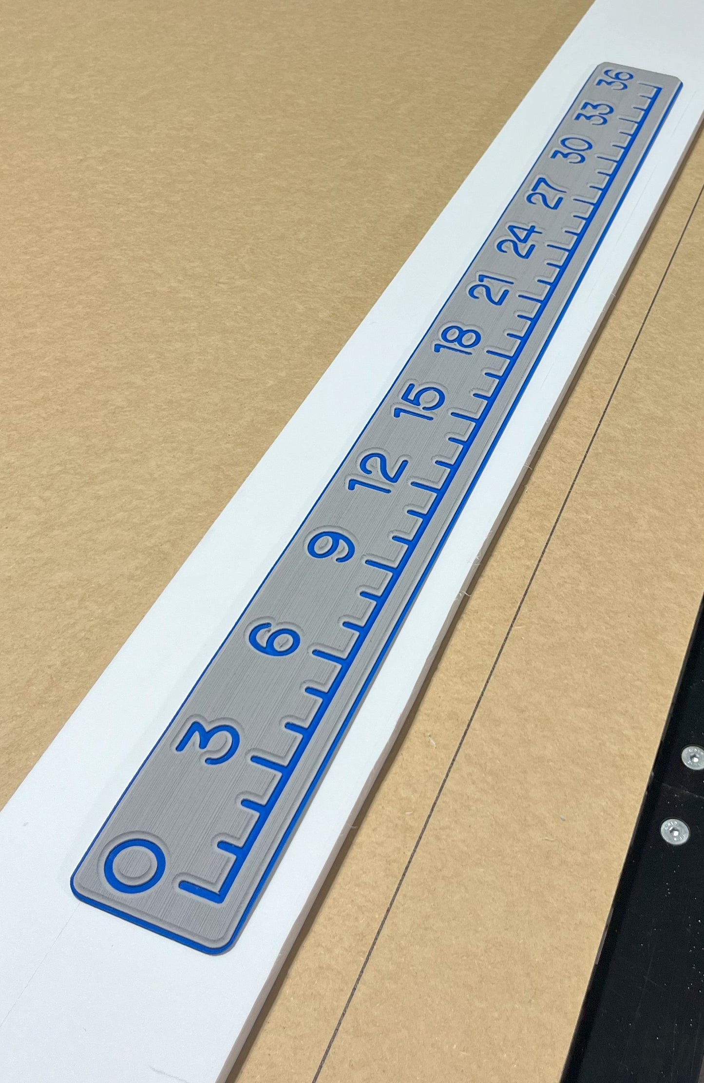36 inch fish measurement ruler EVA foam for boats and hard sided coolers