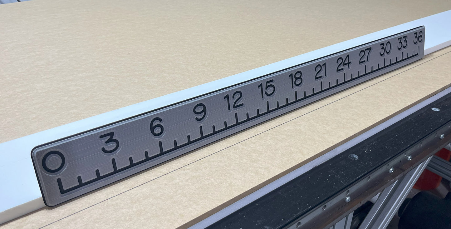 36 inch fish measurement ruler EVA foam for boats and hard sided coolers