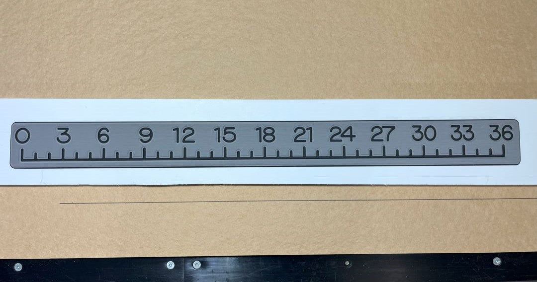 36 inch fish measurement ruler EVA foam for boats and hard sided coolers